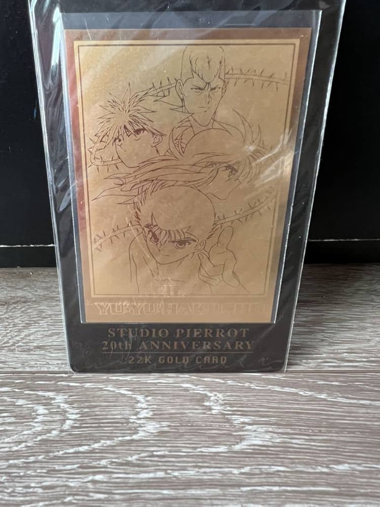 ◇【未使用】ファンシーララ スタジオぴえろ 20周年記念22Kゴールドカード 魔法のステージ ファンシーララ スタジオぴえろ 20周年記念22K